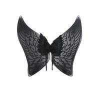 THINCAN Girls RolePlay Costumes Princess Butterfly Fairy Wing Headband 1/2Pcs Halloween Cosplay Party Props Butterfly Wing Costume For Halloween Party