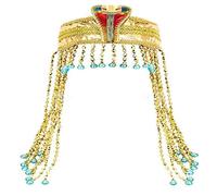 THINCAN Golden Snakes Cosplay Headwear Headband Gothic Party Costume Hair Accessories Hair Hoop Egyptian Snake Snakes Headband