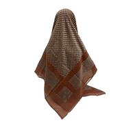 THINCAN Gotra Saudi Headdress Arab Men Headdress Halloween Cosplay Head Turban Headpiece For Halloween Photo Props Party Men Scarves For Winter