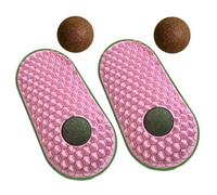THINCAN Grooming Brush Cats Scratch Massage Brush Pet Self-Grooming Scratcher Catmint 2PCS Cats Scratching Catmint Dog Supplies