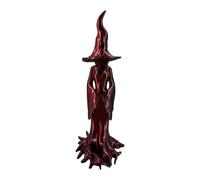 THINCAN Halloween Witch Statue Sculpture Outdoor Indoor Decoration Mysterious Holiday Dark Fantasy Ornament