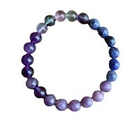 THINCAN Hand-Making Round Beaded Stone Hand-Making Natural Stone Bangles Stone Woman Man