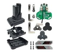 THINCAN Heavy Duty Battery Shell For 10.8V 12V BAT412A BAT413A Applications Featuring 6Cell Protections Board Easy Installation Battery Case