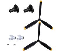 THINCAN High Efficiency 3 Propeller Set For Remote Control Fighter Jets And Aerobatic Model Planes Radio Control Plane Propeller Accessories