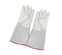 THINCAN Leather Cryogenic Gloves With Not Slip Grip Liquid Resistant Glove For Extreme Cold Defense Up To 260°C Freeze Proof Work Gloves.