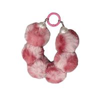 THINCAN Leopard Print Plush Keychain Pendant Wrist Strap Ornament Decoration Comfortable And Trendy Accessory For Everyday Use Unique Her
