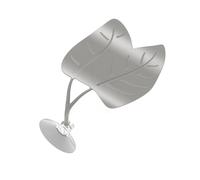 THINCAN Lizards Habitat Leaf Suction Cup Reptiles Basking Area Resting Suction Cups Tanks Accessories Simulated Leaves Aquarium Plant Fake