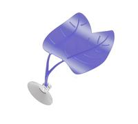 THINCAN Lizards Habitat Leaf Suction Cup Reptiles Basking Area Resting Suction Cups Tanks Accessories Simulated Leaves Aquarium Plant Fake