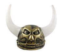 THINCAN Medieval Vikinges Helmets With Horns Norses Barbarian Warrrior Hat Halloween Cosplay LARP Costume Accessory Norses Barbarian Warrrior Hat