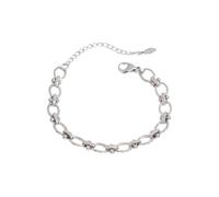 THINCAN Modern Bangle Stainless Steel Jewelry Adjustable Size Wristband Unisex Accessory For Casual Or Formal Outfits
