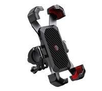 THINCAN Motorbike Phone Clamp 360 Degree Rotatable Auto Locking Designs For 4.7-7Inch Smartphone Easy Access Charging Port Bike Phone Holder