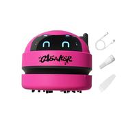 THINCAN Multifunctional Robot Cleaner USB Rechargeable Detachable Nozzle LED Display For Computer Desk Hard Surfaces Vehicles Portable Car Vacuum With LED Display