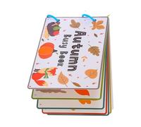 THINCAN Portable Educational Activity Book For Toddler Featuring Tear Resistant Design And Color Recognition Reusable Preschool Cognitive Workbook