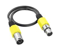 THINCAN Professional 3Pin Cable 3Pin Male To 3Pin Female Microphone 3Pin Extension Cable For Mixer Amplifier Speakers Accessories Amplifier Connection Wire