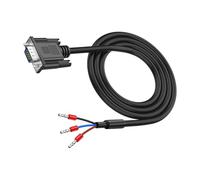 THINCAN PVC DB9s Male Serials Cable 9 Pin 3 Cores Design For Secure Data Communication PVC Connector