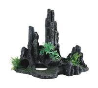 THINCAN Realistics Rock Formation Aquariums Rock Simulation Stone Fishes Tanks Decoration For Small Fishe Play And Hide