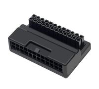 THINCAN Right Angled ATX24Pin Power Connector Direction Gender Changer Adapter For Efficient PC Cable Management And Cooling