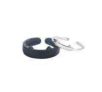 THINCAN Rings, Black for Cat and White for Cat Couple Rings a Pair Female Japanese and Korean Simple Male Students Live Mouth Lett