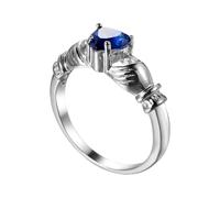 THINCAN Rings, Heart Rings Fashion Dating Jewelry Brass Texture Comfortable Suitbale for Adding a Touch of Color to Any Look