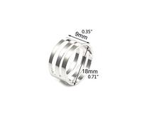 THINCAN Rings, Jump Opening and Closing Tool For Jewelry Makers Portable and Useful Stainless Steel Jump for Unisex Jewelry