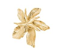 THINCAN Rings, Multipurpose Adjustable Five Petals Flower Rings Decoration for Trendy Women with Elegant Gold and Silver Finish