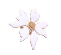 THINCAN Rings, Multipurpose Adjustable Five Petals Flower Rings Decoration for Trendy Women with Elegant Gold and Silver Finish