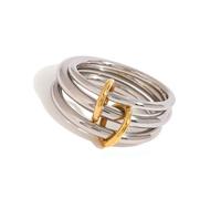 THINCAN Rings, Practical Sturdy Alloy Rings With A Simple Styles Convenient for Trendy Men and Women Seek Fashion and Individuality