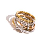 THINCAN Rings, Practical Sturdy Alloy Rings With A Simple Styles Convenient for Trendy Men and Women Seek Fashion and Individuality
