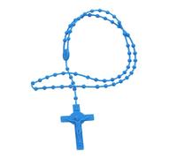 THINCAN Rosary Beads Noctilucent Necklaces Glowing Rosary Necklaces Catholicism Religious Jewelry Party Prayer