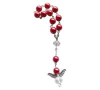 THINCAN Rosary For Girls Women With Charm Catholic Baptism Christening Wedding Shower Birthday Party Favor