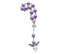 THINCAN Rosary For Girls Women With Charm Catholic Baptism Christening Wedding Shower Birthday Party Favor