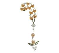 THINCAN Rosary For Girls Women With Charm Catholic Baptism Christening Wedding Shower Birthday Party Favor