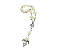 THINCAN Rosary For Girls Women With Charm Catholic Baptism Christening Wedding Shower Birthday Party Favor
