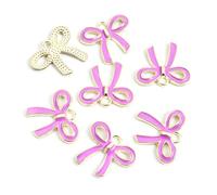 THINCAN Set of 100 Multipurpose Butterfly Knot Jewelry Charm Bowknot Bracelets Ornament Fashionable Earring Necklace Accessories Bulk Pack Bowties