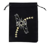 THINCAN Tarot Storage Bag Board Game Cards Small Drawstring Package Witch Divination Crystal Packing Pouches Jewelry Wrap Bags Plush Tarot Protections
