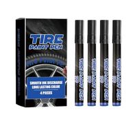 THINCAN Tire Labeling Marker Pen Abrasion Resistant Rapid Drying None Fade High Adhesion Paint For Automotive Tire Decoration Automotive Grade White Tyre Markers