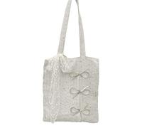 THINCAN Trendy Sparkling Embellished Oversized Shoulder Bag Spacious Storage Practical Handbag For Daily Commute Travel Large Capacity Glittering Bows Bag