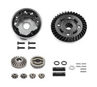 THINCAN Upgrade Remote Control Car With A Sturdy Metal Steel Rear Differential 37/13T For Better Control Blue Finish Remote Differential