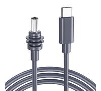 THINCAN USB C To DC5521 Power Cable For Satellite Waterproof Power Outdoor Connection Cable 2/3/5M Replace Parts USB C