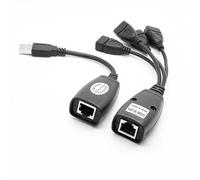 THINCAN USB Extender Over Cat6 Connection Up To 50m USB RJ45Extender For LongDistance Signals Transmission Stable Connectivity Extender