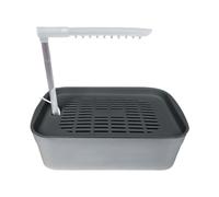 THINCAN USB Power Parrots Bath Tub Automatic Water Circulation Bird Shower Basin For Home Desktop Use With Adjustable Water Flows Bird Bathhouse For Small