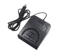 THINCAN USB Single Foot Pedals 1key Programs Computer Keyboards With Five Customs Functions Photoelectric Mechanical Switches Gaming Foot Pedals With Customs