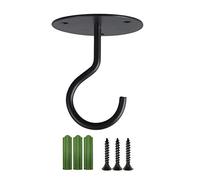 THINCAN Wall Mount Ceiling Hook Bracket Hanger for Hanging Bird Feeders Wind Chimes Decoration Outdoor Flower Pots Indoor Outdoor for Ceramic Large with Drainage Holes Pot