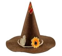 THINCAN Winter Hat, Scarecrow Hat Party Halloween Witch Hat Scarecrow Costume Masquerad Wizard Hat
