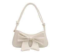 THINCAN Women's Pu Leather Shoulder Bags Hoboes Handbags Purses With Adjustable Strap Small Crossbody Bag Bowknot Hoboes Bag Women Bags