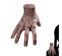 Thing Hand Wednesday Addams Family Decoration Hand High Simulation Scars Latex Hand Action Figure Anime Hand Model Scary Props Decorations Gift for Holloween Party Costume and Cosplay Fan Figures