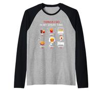 Thing I Do in My Spare Time: Fries Enthusiast, Fries Lover Raglan Baseball Tee