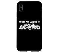 Things Are Looking Up Cute Funny Monster Halloween Design Case for iPhone XS Max