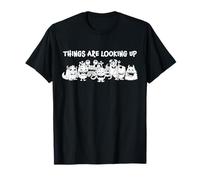 Things are Looking Up Cute Funny Monster Halloween Design T-Shirt