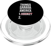 Things Canada Does Better Than America 1 Hockey 2 Funny PopSockets PopGrip for MagSafe